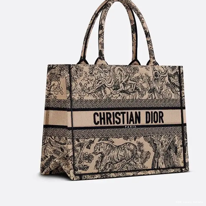 Cheap Canvas Motif Toile Beige De Tote Book Jouy Dior 0507 Luxury